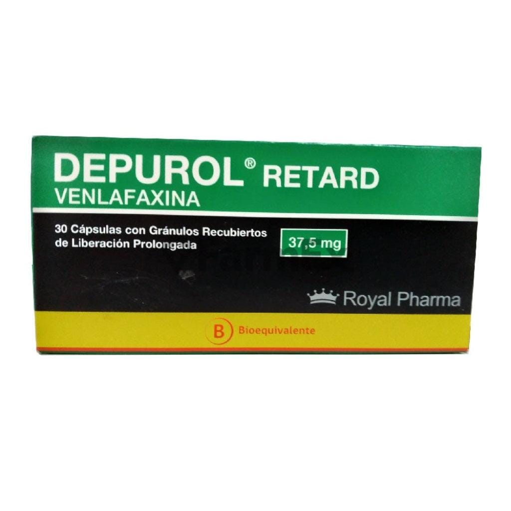 Depurol Retard 37,5 mg x 30 cápsulas LP susc-1 de 6 meses Farmex-Suscripciones-Persistente